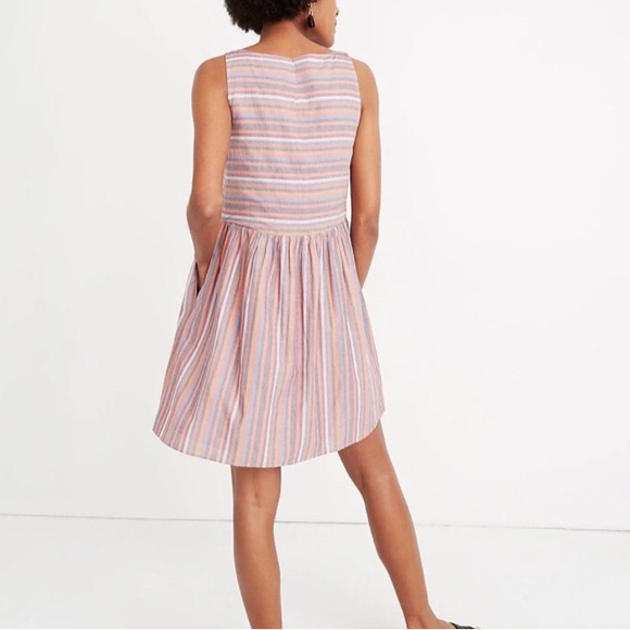 Madewell scoop neckline summer dress - Picture 2 of 11